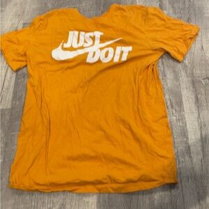 Nike Gold Tee with White Logo